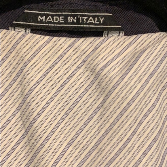 BILLY REID navy sport coat size 38R - Picture 2 of 10